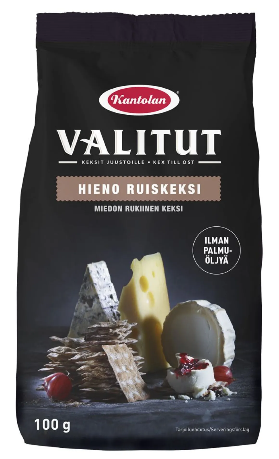 KANTOLAN VALITUT RUISKEKSI 100 G