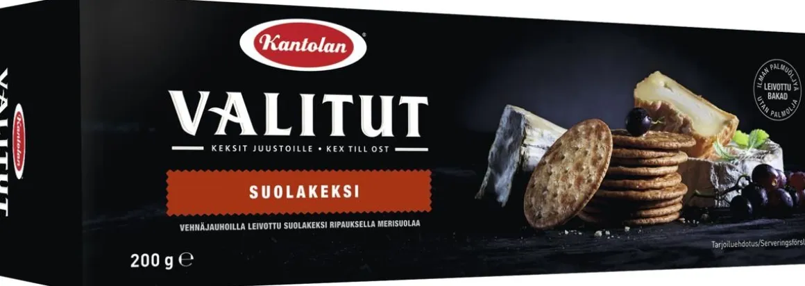 KANTOLAN VALITUT SUOLAKEKSI 200 G