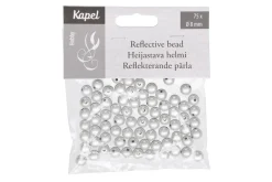KAPEL HEIJASTAVA HELMI 8MM 75KPL VALK