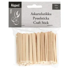 KAPELHOBBY ASKARTELUTIKKU 7CM 150 KPL