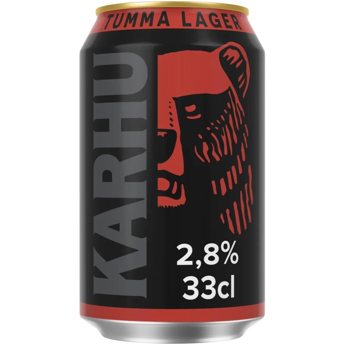 KARHU TUMMA 2,8% TLK 330 ML