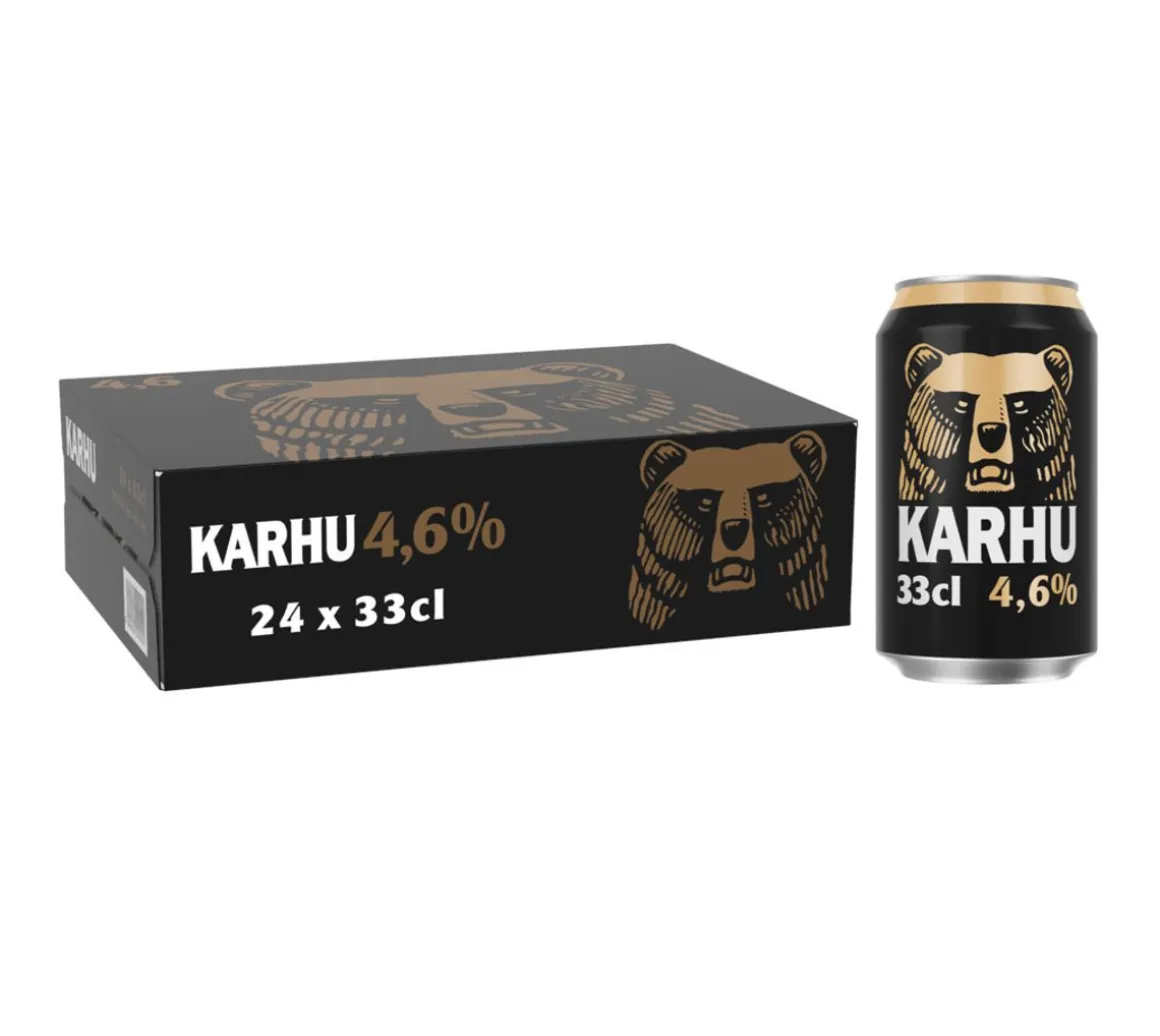 KARHU 4,6% 0,33 TLK 24-PACK 7,92 L