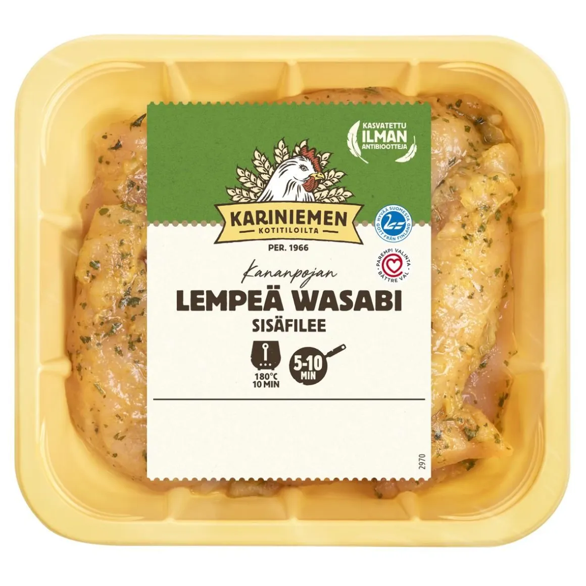 KARINIEMEN KP SISÄFILEE LEMPEÄ WASABI 400 G