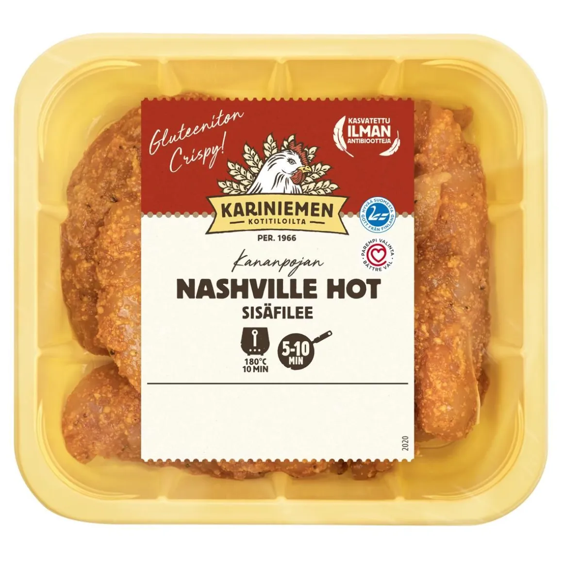 KARINIEMEN KP SISÄFILEE NASHVILLE HOT 400 G