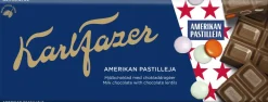 KARL FAZER AMERIKAN PASTILLEJA SUKLAALEVY 180 G