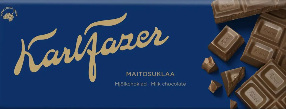 KARL FAZER MAITOSUKLAALEVY 180 G