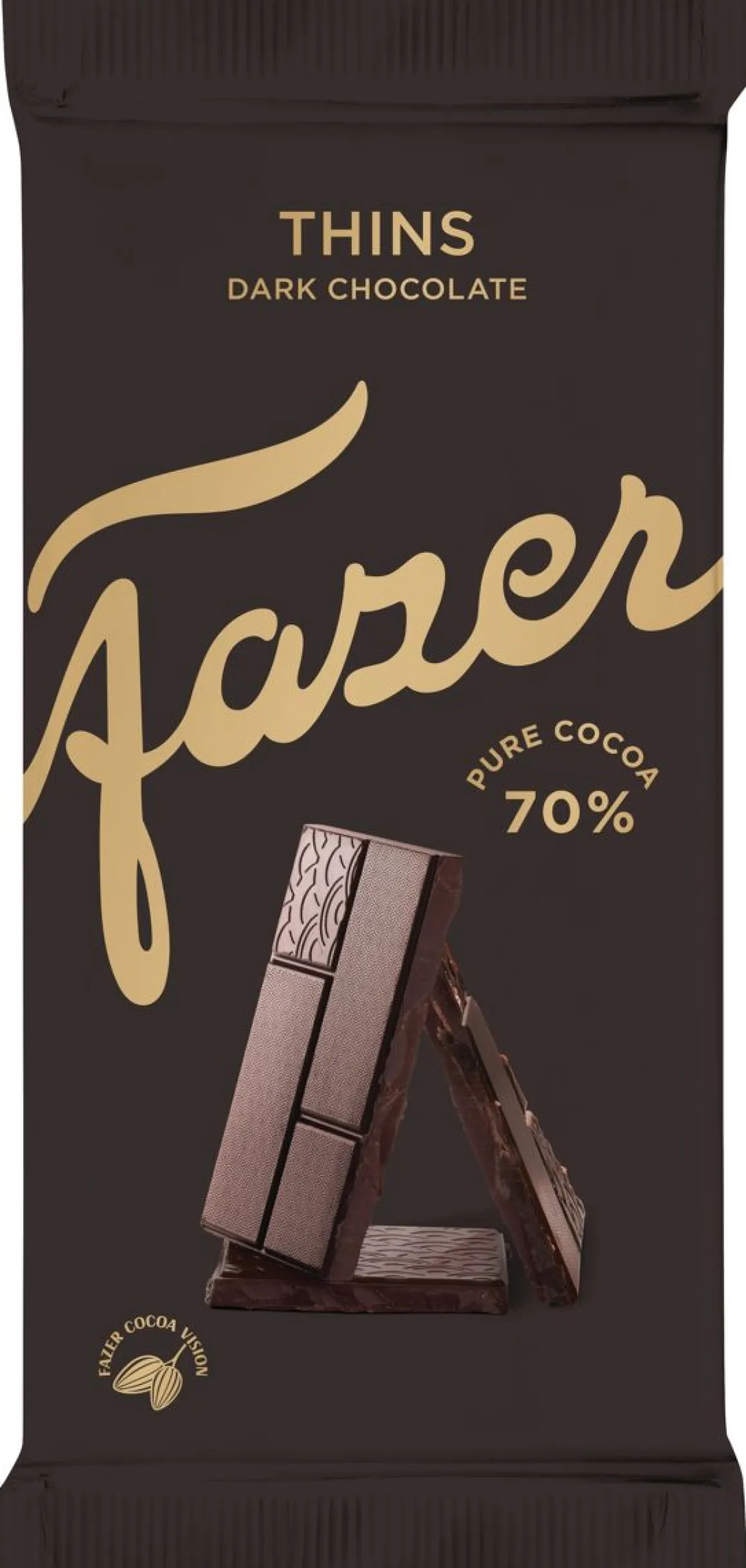 KARL FAZER THINS 70% COCOA SUKLAA SUKLAALEVY 95 G