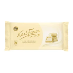 KARL FAZER VALKOINEN SUKLAALEVY 131 G