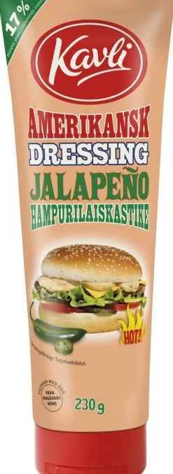 KAVLI HAMPURILAISKASTIKE JALOPENO 230 G
