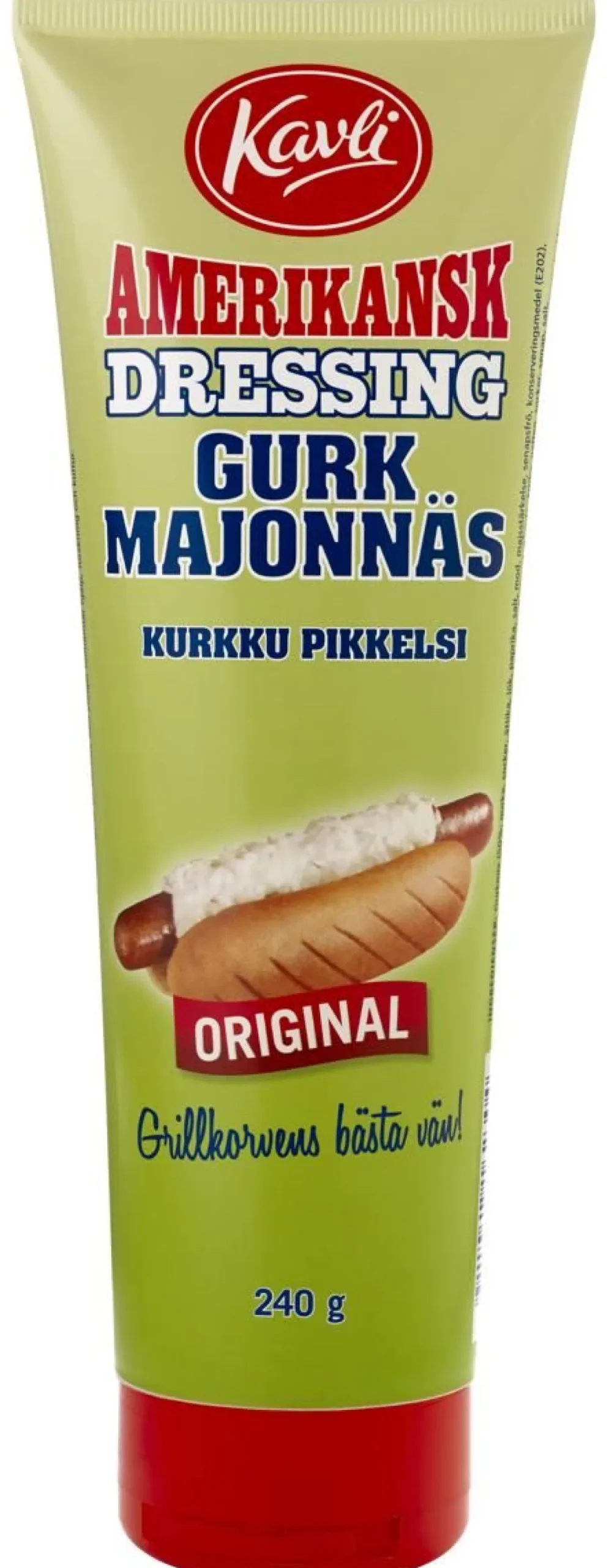 KAVLI HAMPURILAISKASTIKE KURKKUPIKKELSI 240 G
