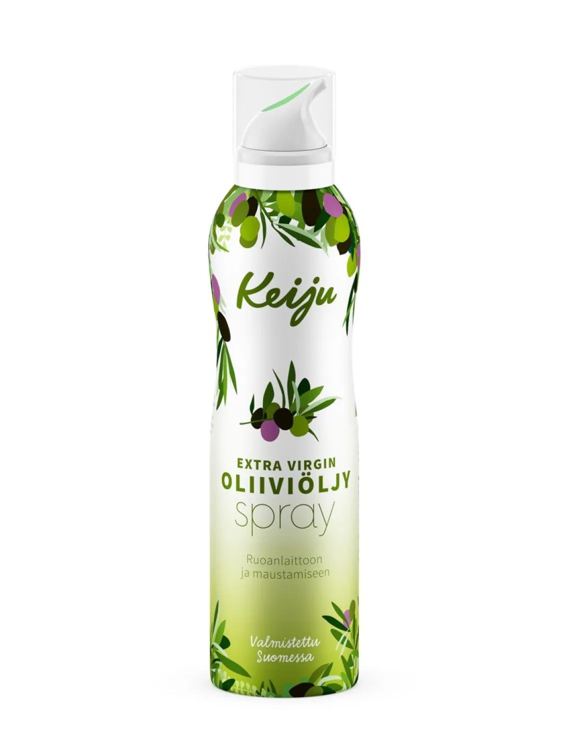 KEIJU KYLMÄPURISTETTU EXTRA VIRGIN OLIIVIÖLJYSPRAY 200 ML