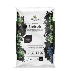 KEKKILÄ KORISTEKATE HIILENMUSTA 45L