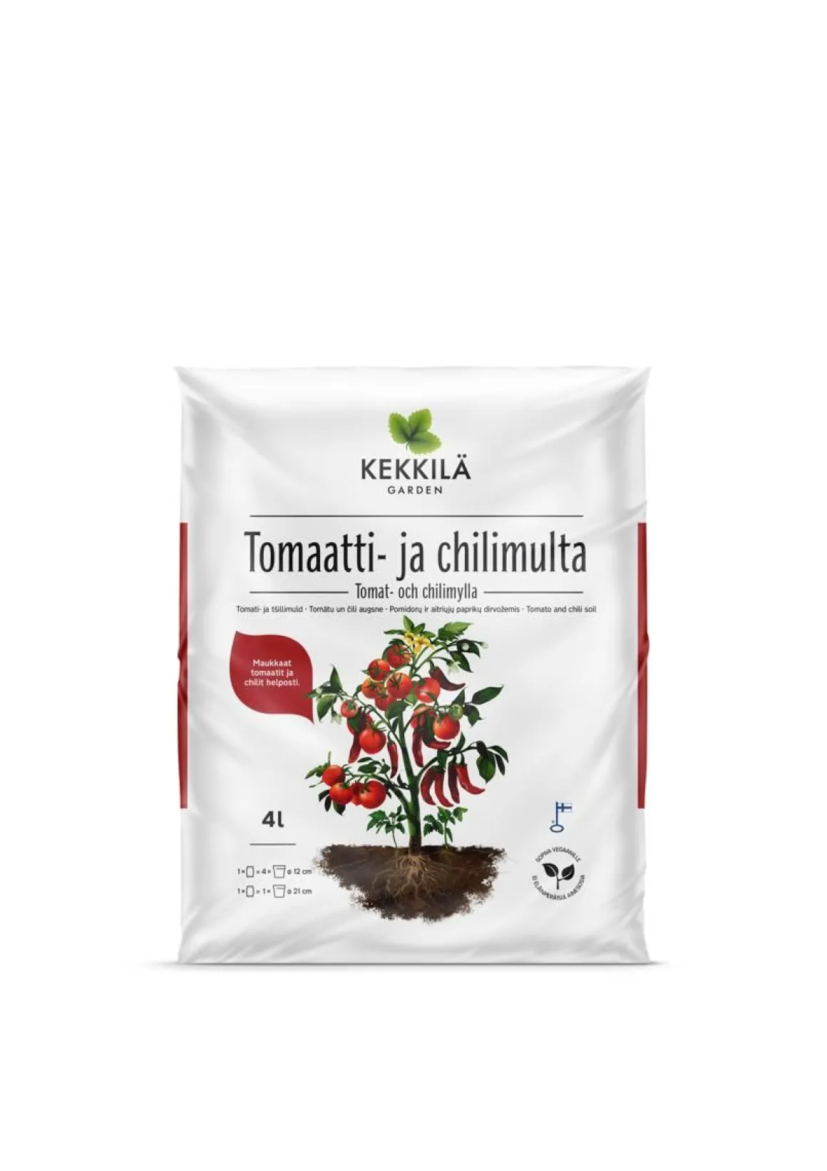 KEKKILÄ TOMAATTI- JA CHILIMULTA 4 L