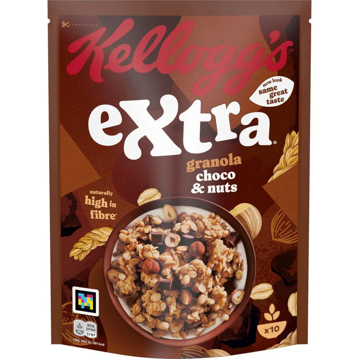 KELLOGG'S EXTRA CHOCO AND NUTS 450 G