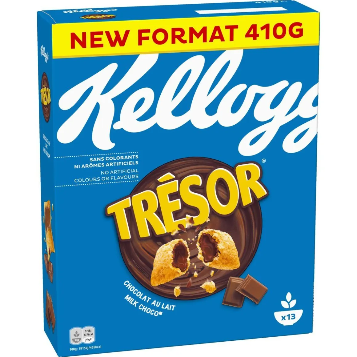 KELLOGG'S TRESOR MILK CHOCO 410 G
