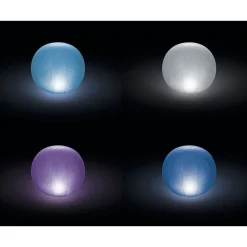 KELLUVA LED VALOPALLO 23X22CM, TOIMII PARISTOILLA