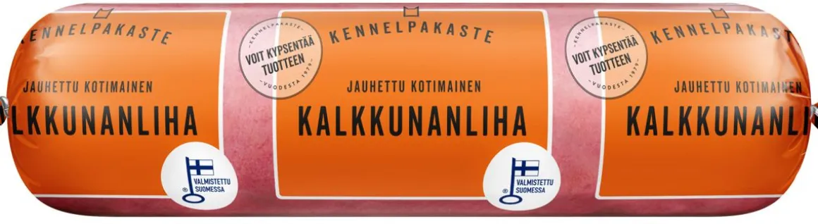 KENNELPAKASTE JAUHETTU KALKKUNANLIHA 800 G