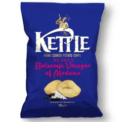 KETTLE SEA SALT&BALSAMIC VINEGAR PERUNALASTUT 130 G