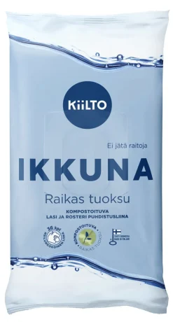 KIILTO IKKUNANPUHDISTUSLIINA 36KPL 36 KPL