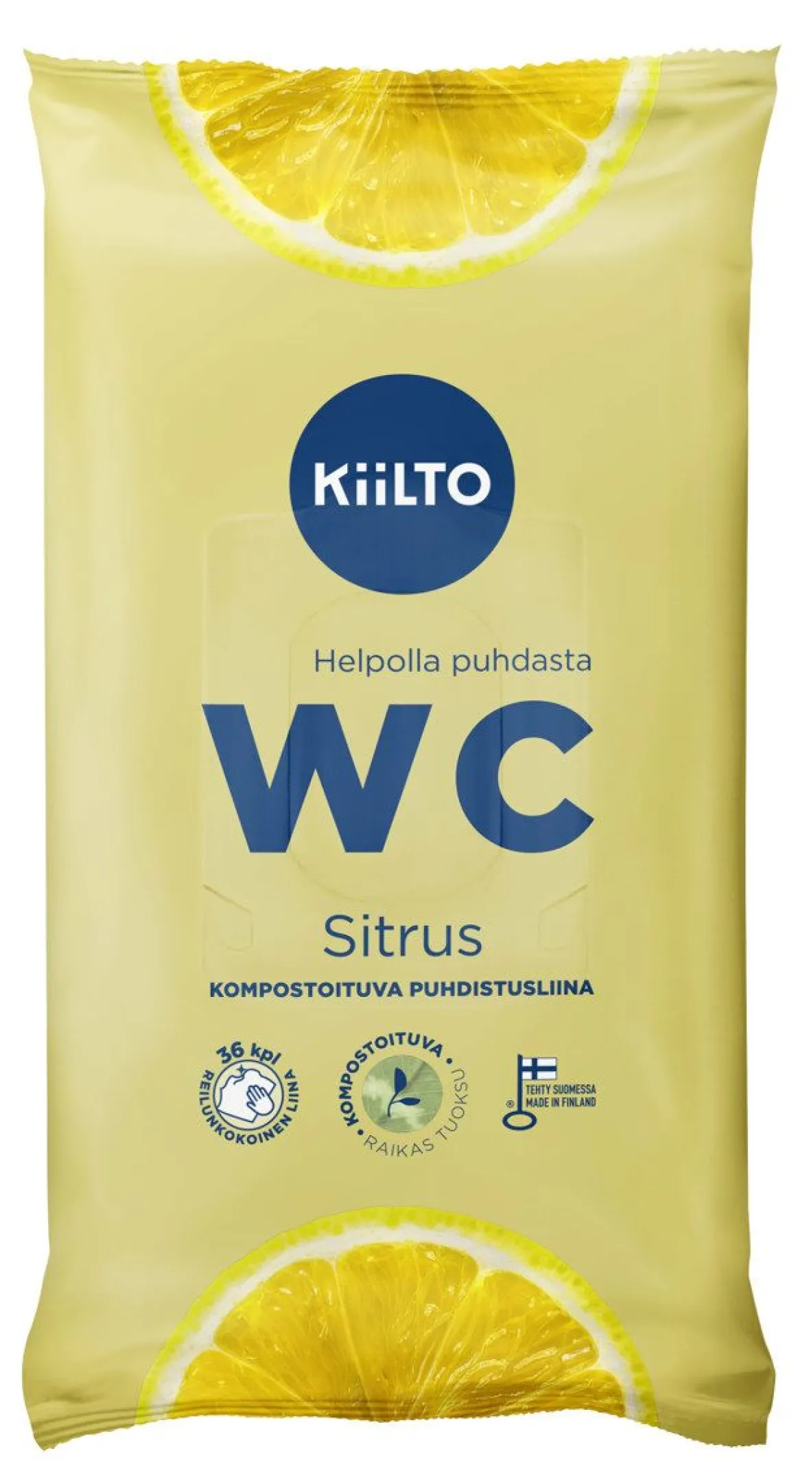 KIILTO WC-PUHDISTUSLIINA SITRUS 36KPL 36 KPL