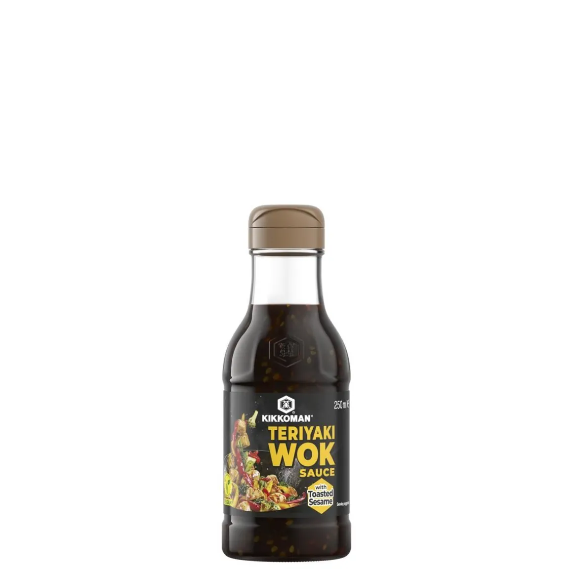 KIKKOMAN TERIYAKI PAAHDETUILLA SEESAMIN SIEMENILLÄ 250 ML