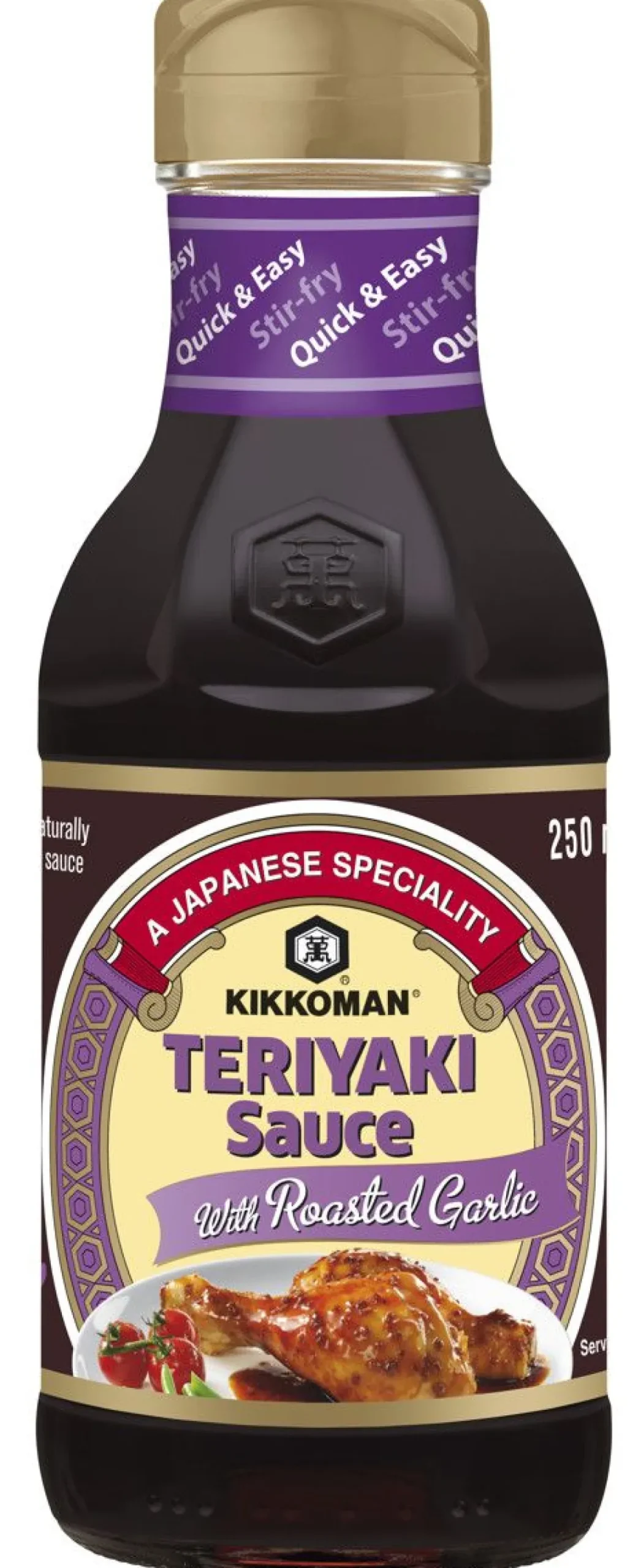 KIKKOMAN TERIYAKI KASTIKE VALKOSIPULILLA 250 ML