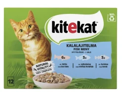 KITEKAT KALASTAJAN KALAHERKUT HYYTELÖLAJITELMA 12*85G 1,02 KG