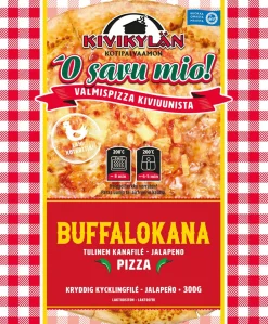 KIVIKYLÄN BUFFALOKANAPIZZA  300 G