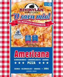KIVIKYLÄN AMERICANAPIZZA  300 G