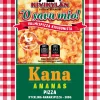 KIVIKYLÄN KANA-ANANASPIZZA  300 G
