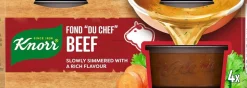 KNORR FOND DU CHEF NAUDANLIHA-ANNOSFONDI 112 G