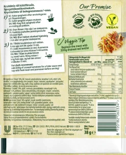KNORR SPAGHETTI BOLOGNESE ATERIA-AINES 38 G