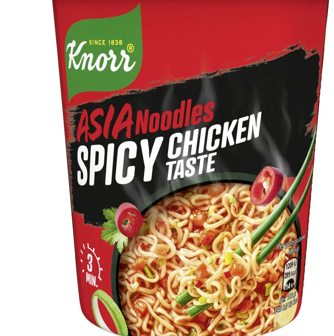 KNORR ASIA NOODLES SPICY CHICKEN 64 G