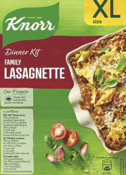 KNORR DINNER KIT FAMILY LASAGNETTE 335 G