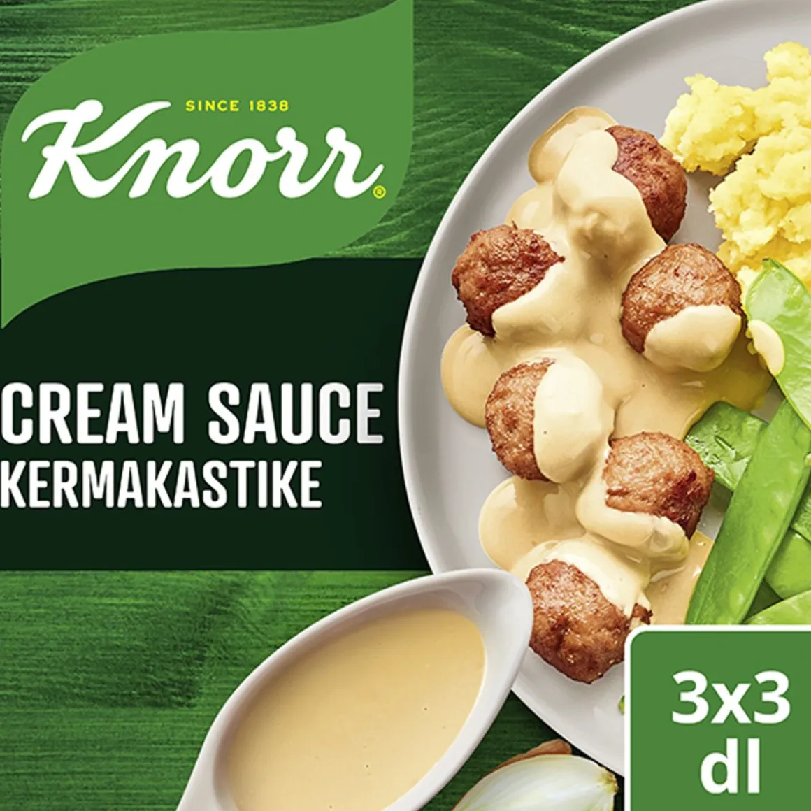 KNORR KASTIKEAINES KERMAKASTIKE 3 X 32 G 96 G