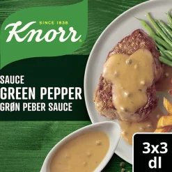 KNORR KASTIKEAINES VIHERPIPPURIKASTIKE 3-PACK 66 G