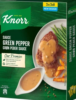 KNORR KASTIKEAINES VIHERPIPPURIKASTIKE 3-PACK 66 G