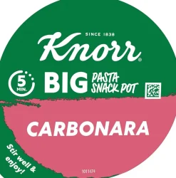 KNORR SNACK POT BIG CARBONARA 92 G