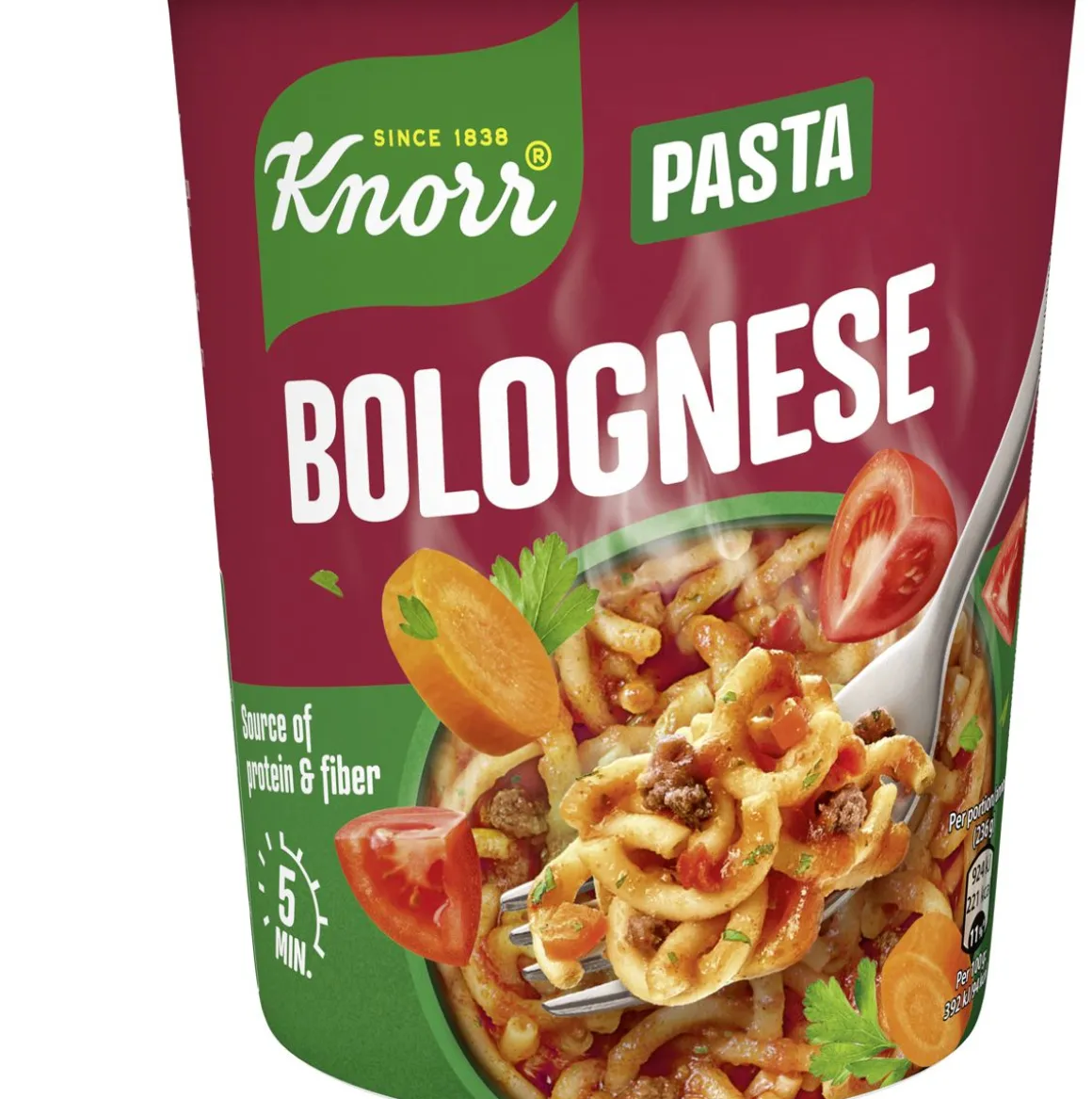 KNORR SNACK POT BOLOGNESE 60 G