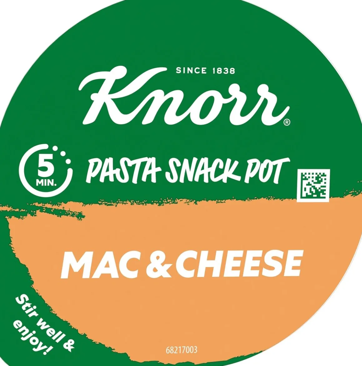 KNORR SNACK POT MAC&CHEESE 62 G