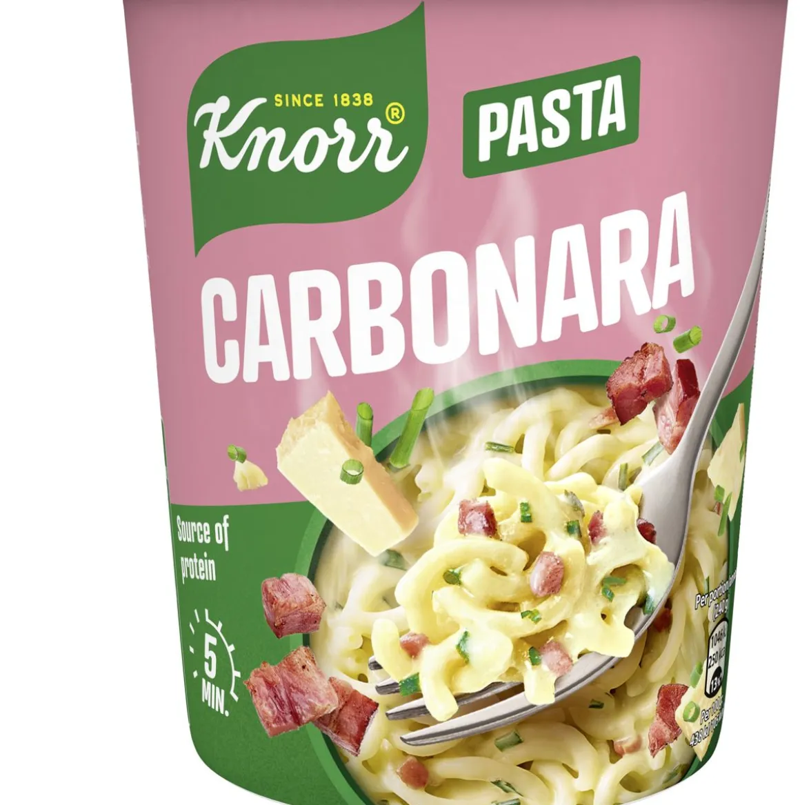 KNORR SNACK POT SPAGHETTI CARBONARA 63 G