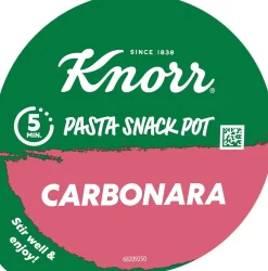 KNORR SNACK POT SPAGHETTI CARBONARA 63 G