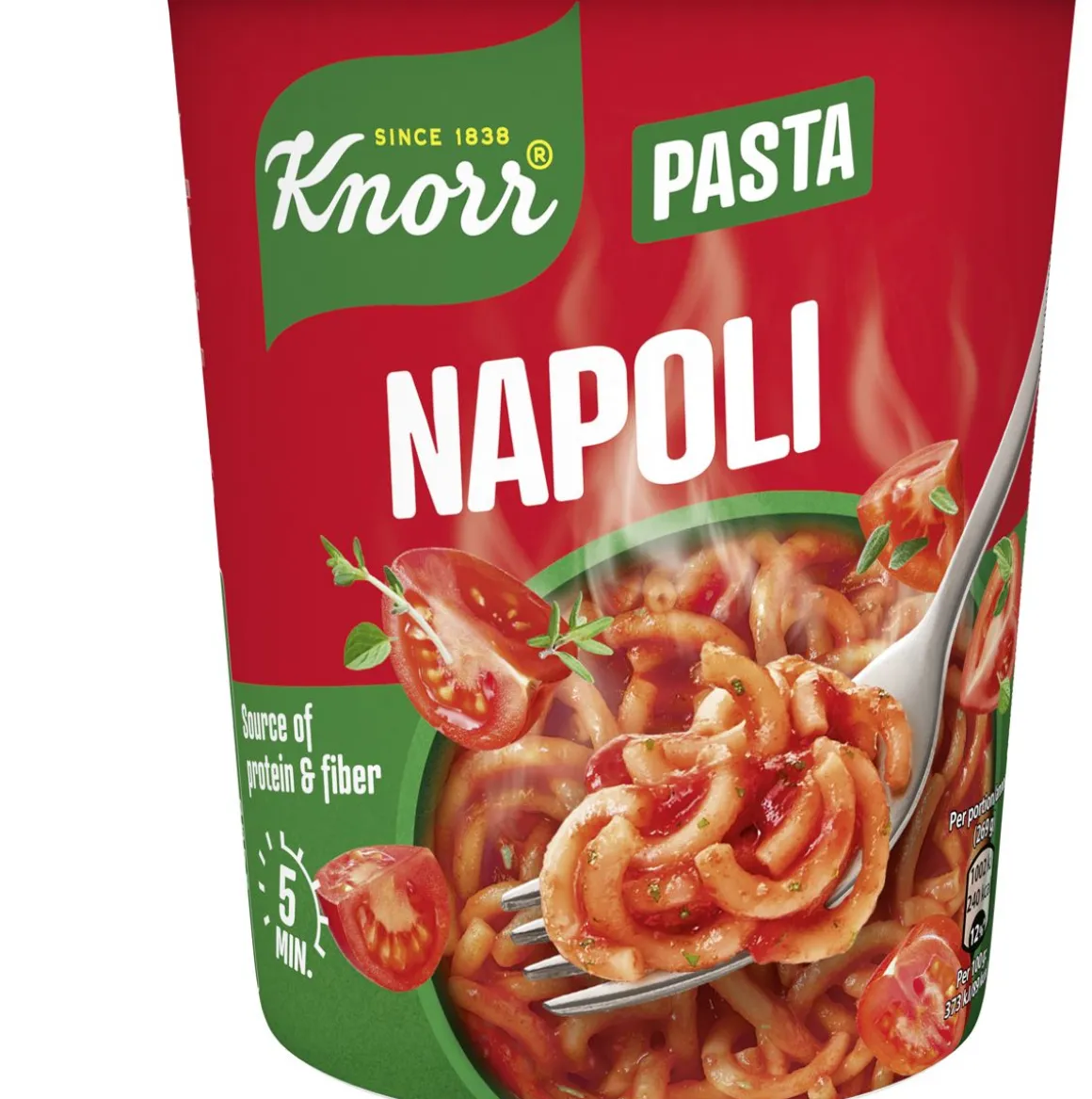 KNORR SNACK POT SPAGHETTI NAPOLI 69 G