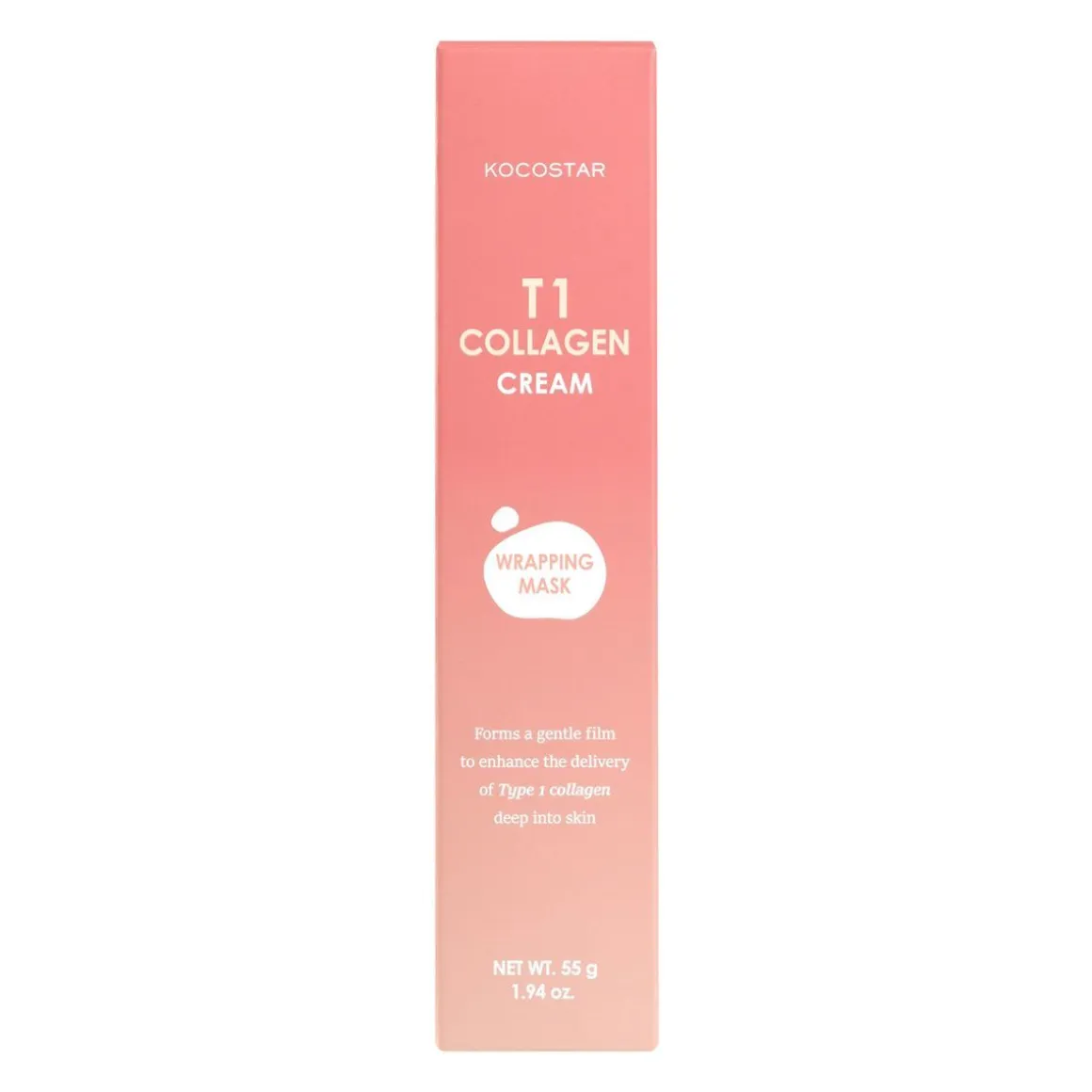 KOCOSTAR T1 COLLAGEN WRAPPING CREAM MASK 55 G