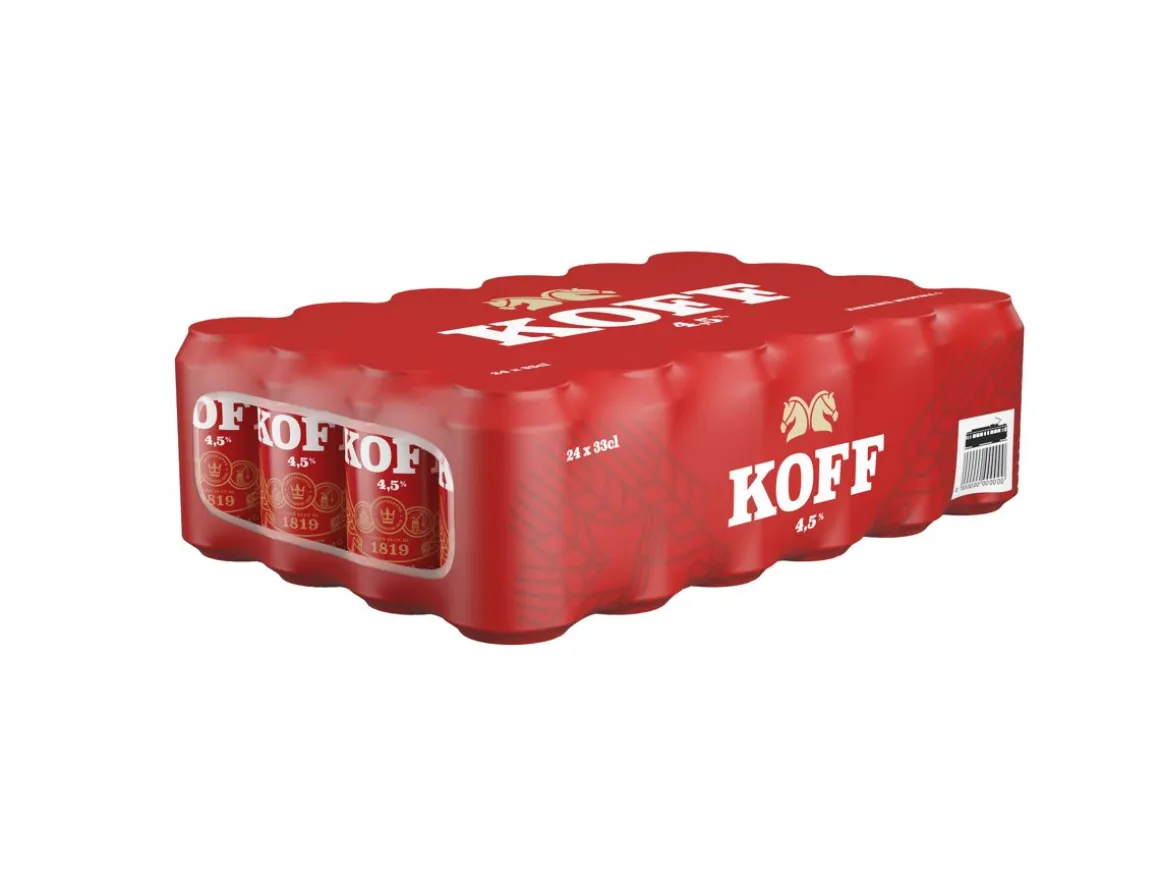 KOFF 4,5% 0,33 TLK 24-PACK 7,92 L