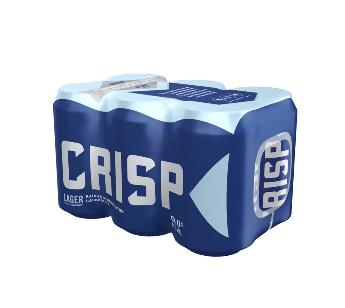 KOFF CRISP LAGER 0% 0,33 TLK 6-PACK 1,98 L