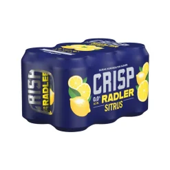 KOFF CRISP RADLER 0% SITRUS 0,33 TLK 6-PACK 1,98 L