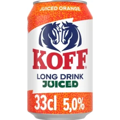 KOFF LONG DRINK 5% JUICED ORANGE TLK 330 ML