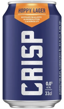 KOFF CRISP HOPPY LAGER 0% TLK 330 ML