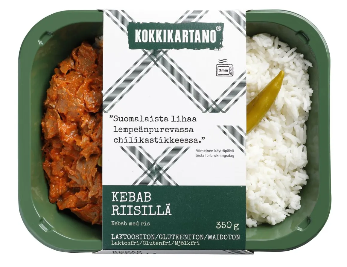 KOKKIKARTANO KEBAB-RIISI 350 G